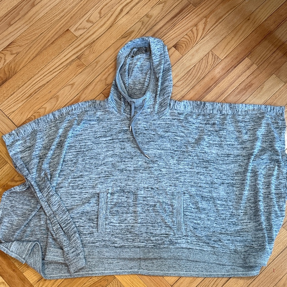 Athleta hooded poncho